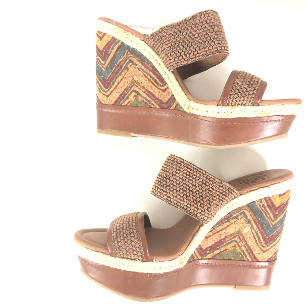 Lucky Brand Candy Platform Wedge Sandals